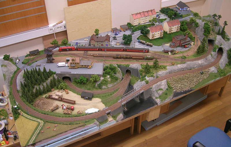 Gleng station - A Norwegian layout